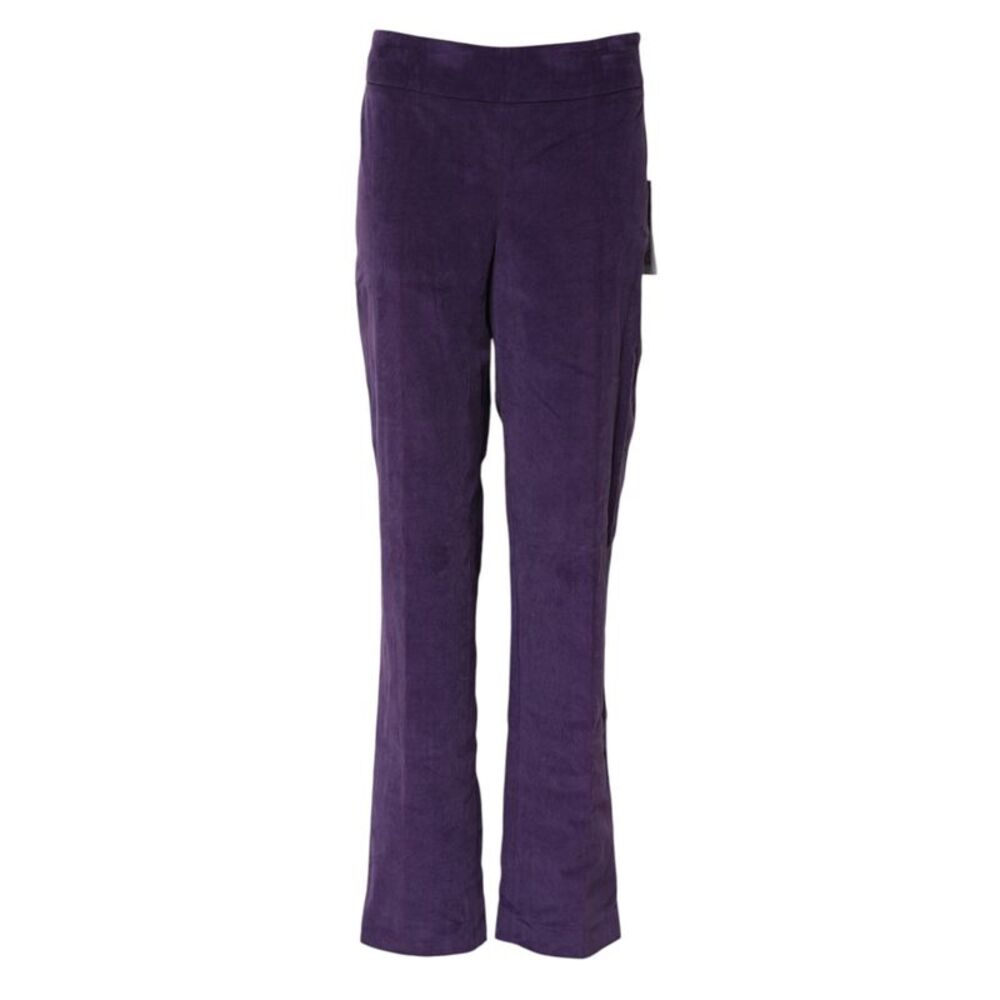 BENCIVENGA Purple High Waisted Flared Women's Pants
